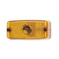 Lámpa oldalra prizmás sárga